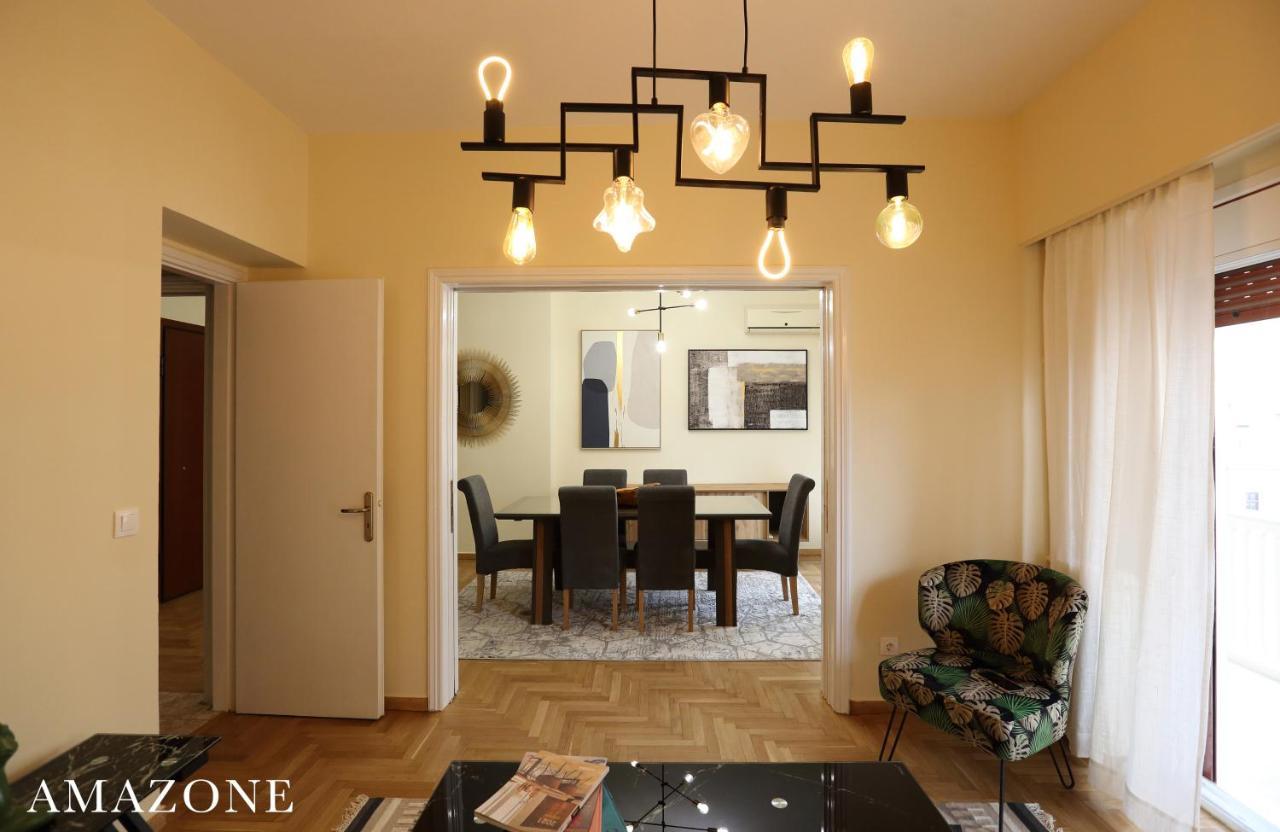 Melma Properties-Amazone-Premium Apartment In Piraeus Center Eksteriør bilde
