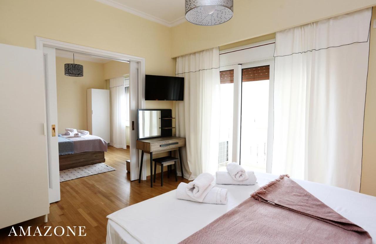 Melma Properties-Amazone-Premium Apartment In Piraeus Center Eksteriør bilde