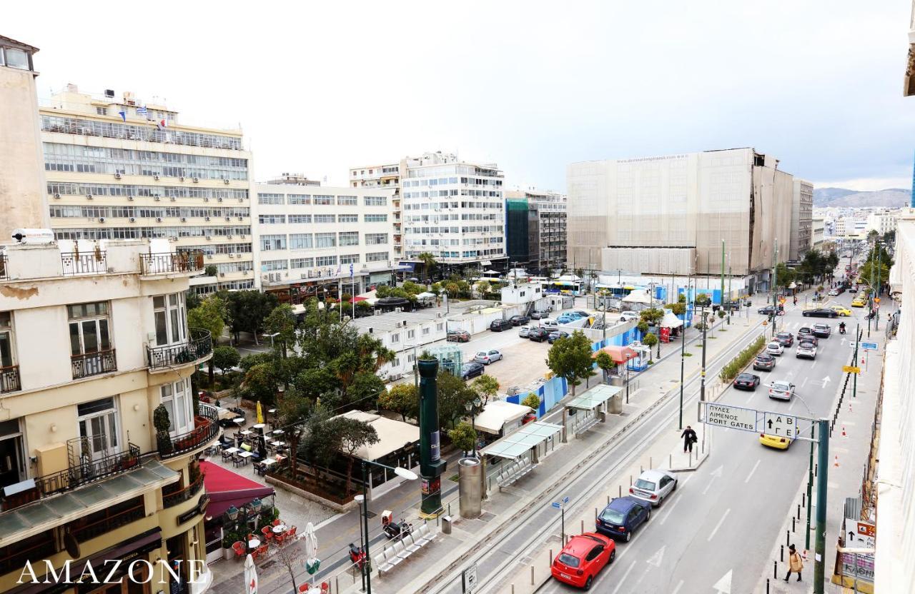 Melma Properties-Amazone-Premium Apartment In Piraeus Center Eksteriør bilde