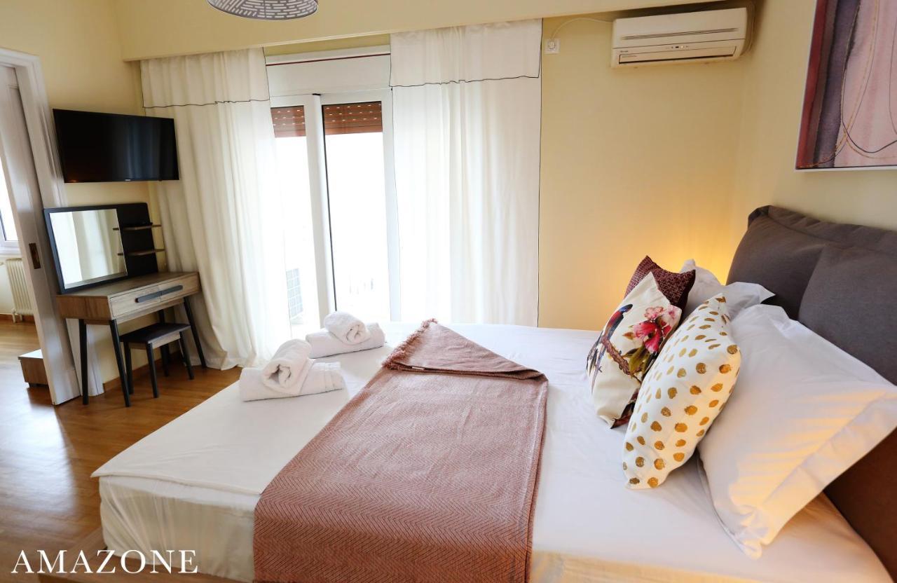 Melma Properties-Amazone-Premium Apartment In Piraeus Center Eksteriør bilde