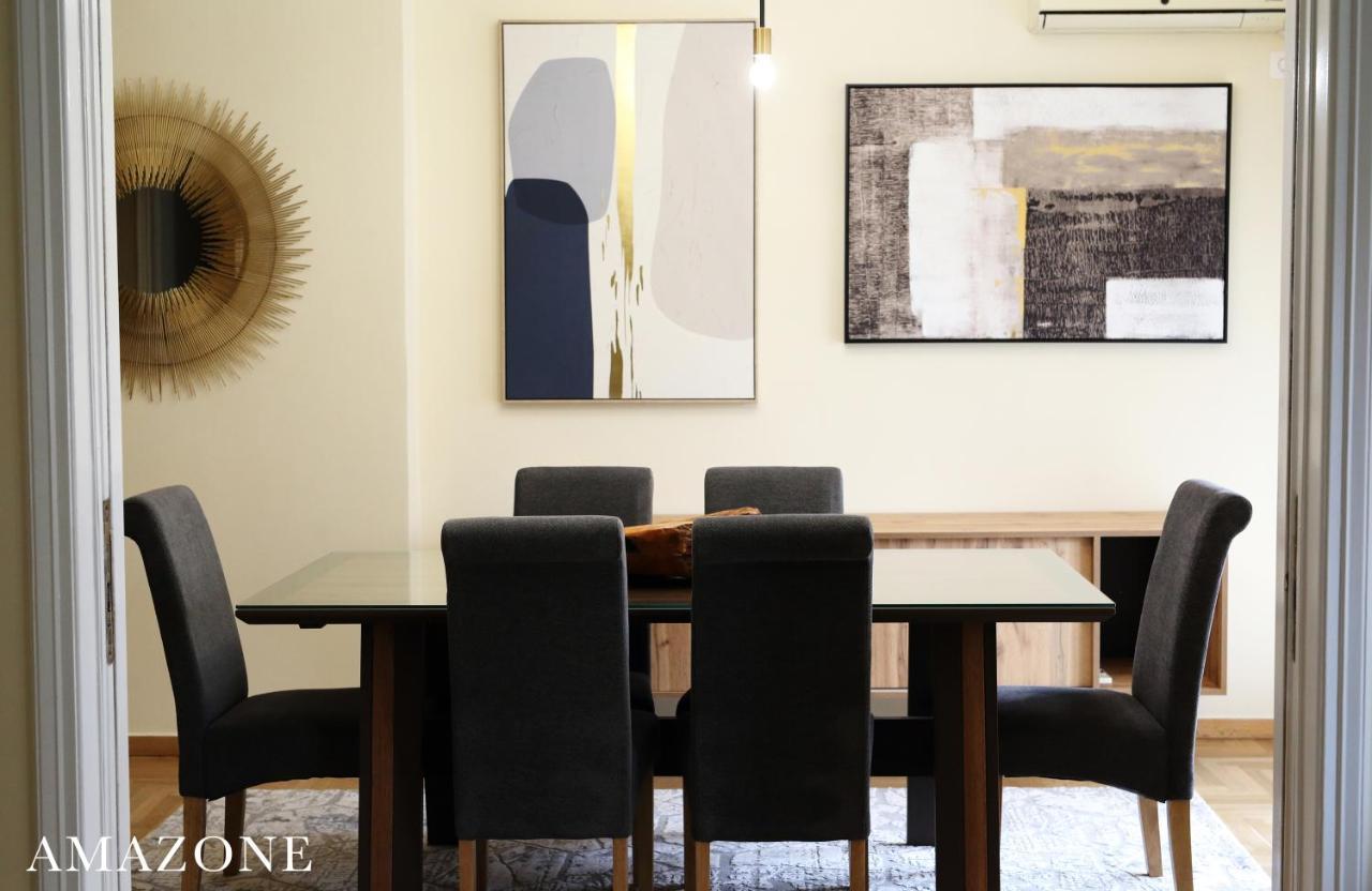Melma Properties-Amazone-Premium Apartment In Piraeus Center Eksteriør bilde