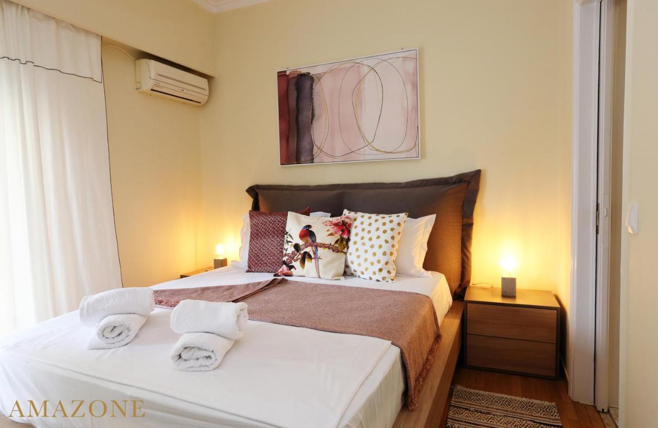 Melma Properties-Amazone-Premium Apartment In Piraeus Center Eksteriør bilde