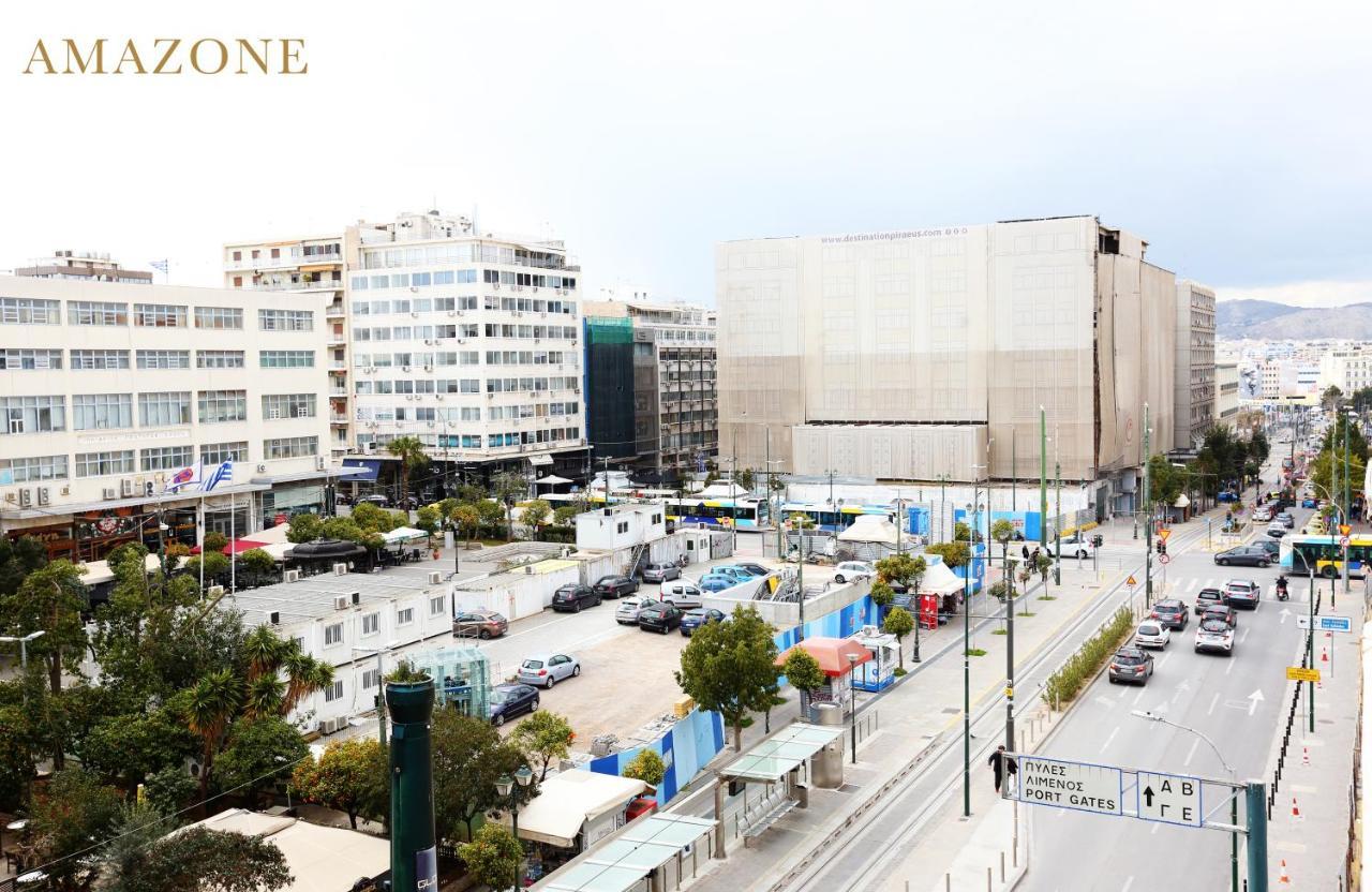 Melma Properties-Amazone-Premium Apartment In Piraeus Center Eksteriør bilde